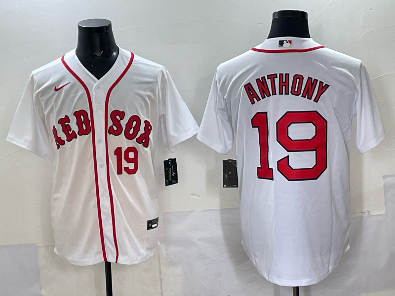 Men 2025 Boston Red Sox #19 Anthony white Nike MLB Jersey style 014->boston red sox->MLB Jersey